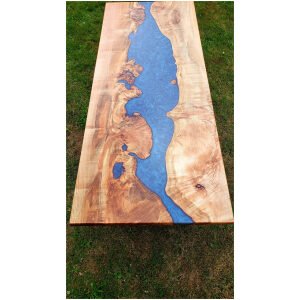 Maple river coffee table, river table dinning, river table coffee, river table live edge, river table epoxy, river table top, river table